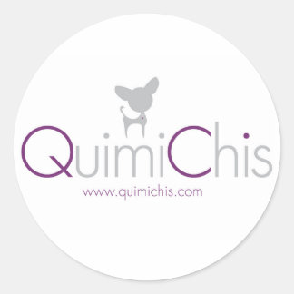 Quimichis banner runder aufkleber