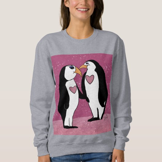 Quin ist verliebt sweatshirt (Vorderseite)