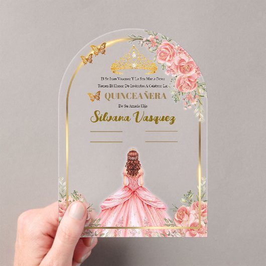 Quince Acryleinladungen (Insitu (Handheld))