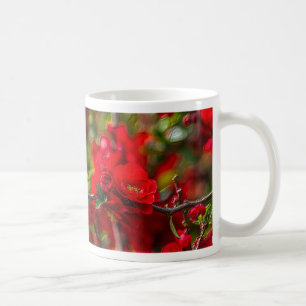 Quince Branch malerischer Kaffeebecher Kaffeetasse