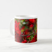 Quince Branch Painterly Coffee Tasse (Vorderseite Links)