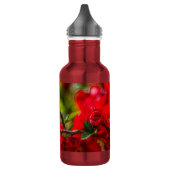 Quince Branch Painterly Stainless Steel Water Bott Edelstahlflasche (Links)