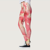 Quince Spring Blossom Blume Leggings (Links)