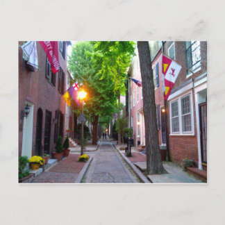Quince Street, Philadelphia Postcard Postkarte