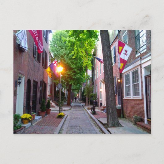 Quince Street, Philadelphia Postcard Postkarte (Vorderseite)