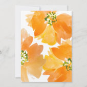 Quinceanera 15. Geburtstag Einladung (Rückseite)