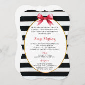 Quinceanera 15 Geburtstag Einladung Paris Französi (Vorne/Hinten)