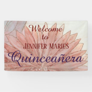 Quinceanera 15. Geburtstagsparty Banner
