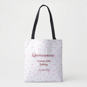 Quinceanera anos 15. Geburtstag hinzufügen Namen r Tasche