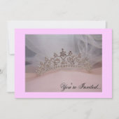 Quinceanera/B-tägige Einladung (Vorderseite)