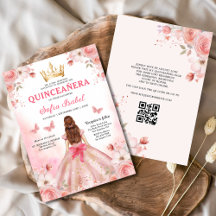 Quinceañera Blush Pink QR-Code