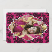 Quinceanera Einladung (Rückseite)