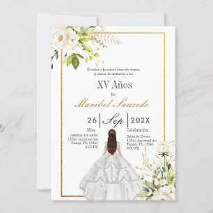 Quinceañera Einladung