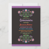 Quinceanera Einladung (Vorderseite)