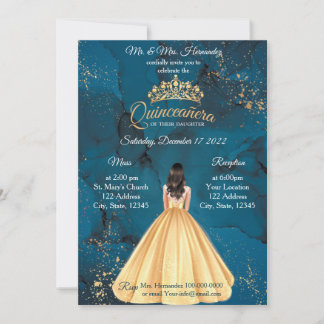 QUINCEANERA EINLADUNG