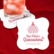 Quinceañera Elegant Red