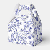 Quinceanera Favor Box Geschenkschachtel (Rückseite)