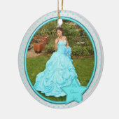 Quinceanera Foto-Verzierung Keramikornament (Links)