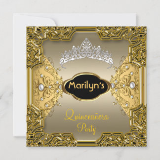 Quinceañera Geburtstagsparty 15. Einladung