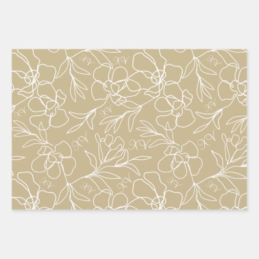 Quinceanera Geschenkpapier Set (Vorderseite 2)