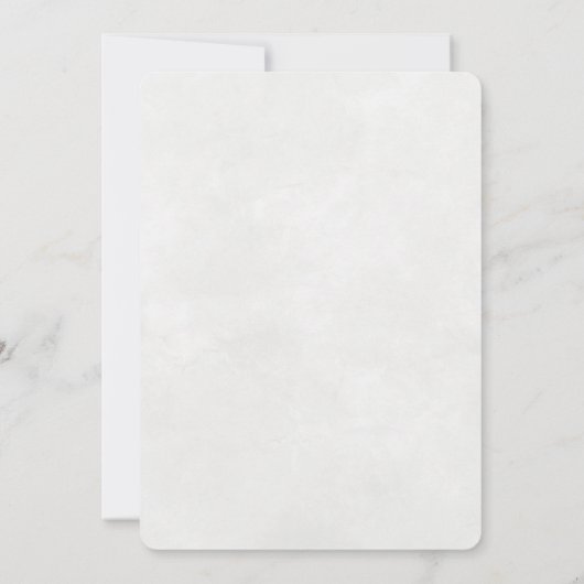 Quinceanera Glitzer Dress Diamond Einladung (Rückseite)