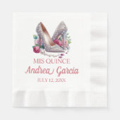 Quinceanera High Heels Serviette (Vorderseite)