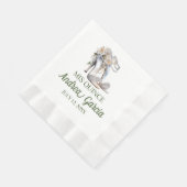 Quinceanera High Heels Serviette (Ecke)