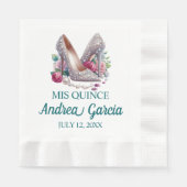 Quinceanera High Heels Serviette (Vorderseite)