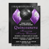 Quinceanera Invit Einladung (Vorne/Hinten)