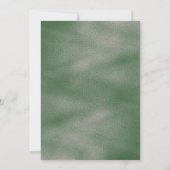 Quinceañera invitation card featuring a girl einladung (Rückseite)