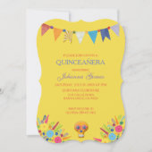 QUINCEAÑERA INVITATION DIA DE LOS MUERTOS EINLADUNG (Vorderseite)