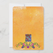 QUINCEAÑERA INVITATION DIA DE LOS MUERTOS EINLADUNG (Rückseite)