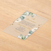 Quinceanera invitation in Spanish Acryleinladungen (Ablage )