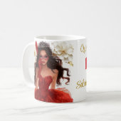 Quinceañera Kaffeetasse (Vorderseite Links)