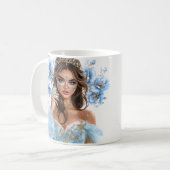 Quinceañera Kaffeetasse (Vorderseite Links)