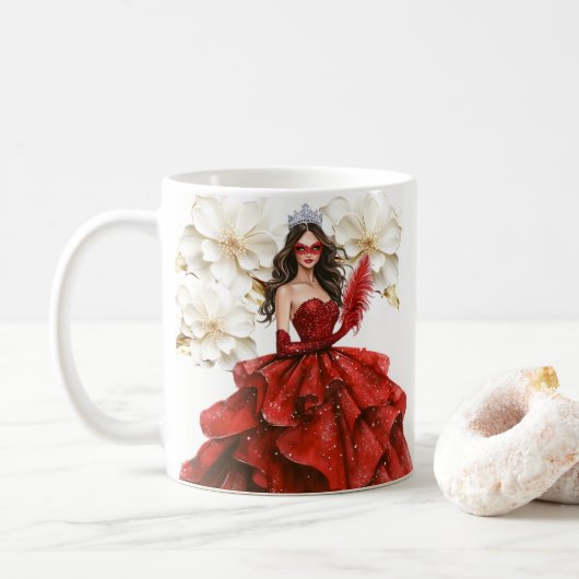 Quinceañera Kaffeetasse (Mit Donut)