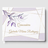 Quinceañera libro de visitas gästebuch (Vorderseite)