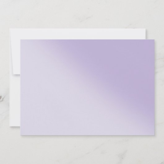 Quinceañera Lila Lilac Floral Tiara Butterfliegen Save The Date (Rückseite)