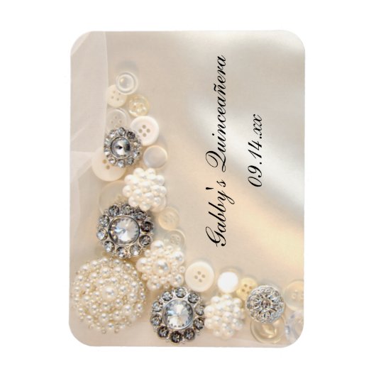Quinceañera Magnet (Vertikal)
