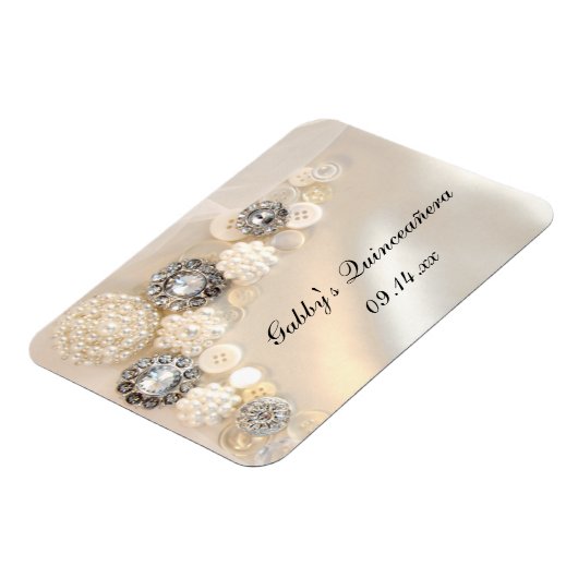 Quinceañera Magnet (Linke Seite)