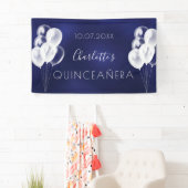 Quinceanera Marinebrüllons Party Banner (Insitu)