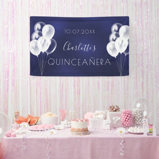 Quinceanera Marinebrüllons Party Banner (Party)