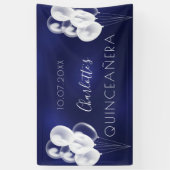 Quinceanera Marinebrüllons Party Banner (Vertikal)
