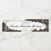 Quinceañera Mini Sparklassi Wasserflaschenetikett (Einzelnes Label)