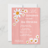 Quinceañera Niedlich Daisy Bouquet Handpainted Cus