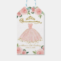 Quinceanera Party Blush Gown Pink Floral Gefallen 