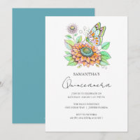 Quinceanera Party Butterfly Thema