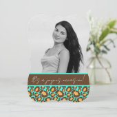 Quinceanera-Party Einladung (Stehend Vorderseite)