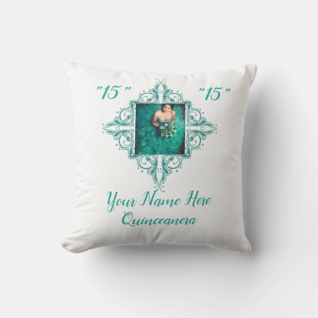 Quinceanera Pillow Kissen (Vorderseite)