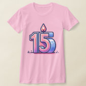Quinceañera Quince 15. Geburtstagskandale T-Shirt (Ablage )